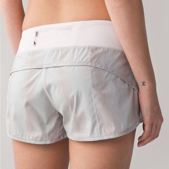 lululemon athletica Pants - (rare sparkle) Lululemon Run: Speed Short * Size 6
